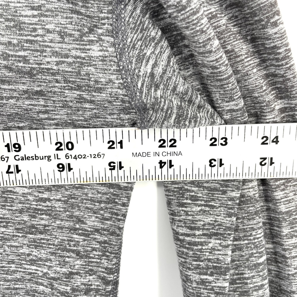 Nike Dri Fit Long Sleeve Running Half Zip Athletic Gray Heather Shirt Men's Med - Picture 6 of 10